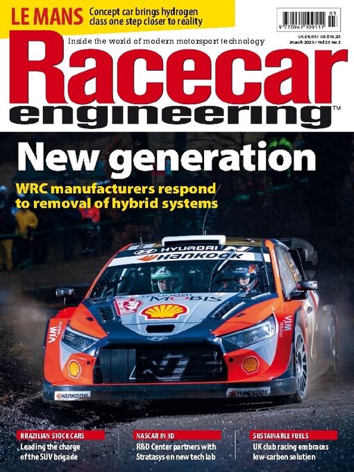 Title details for Racecar Engineering by Chelsea Magazine - Available